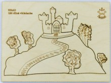 vkládanka Hrad