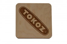 gravírovaný podšálek logo