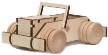 Dřevěná skládačka - Auto