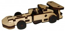 Dřevěná skládačka formule mini